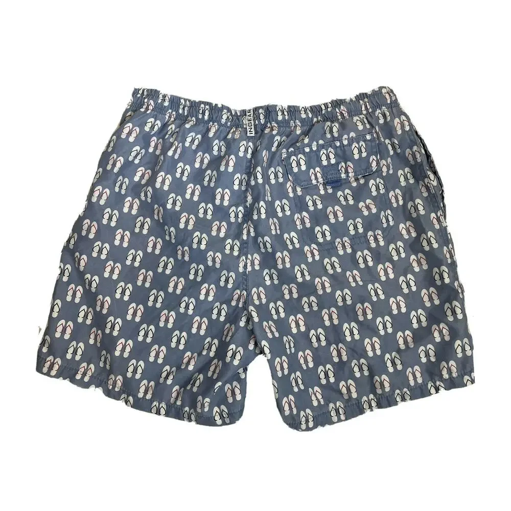 Ingear Swim Men Flip Flops Swim Trunks Size XL 40/42
